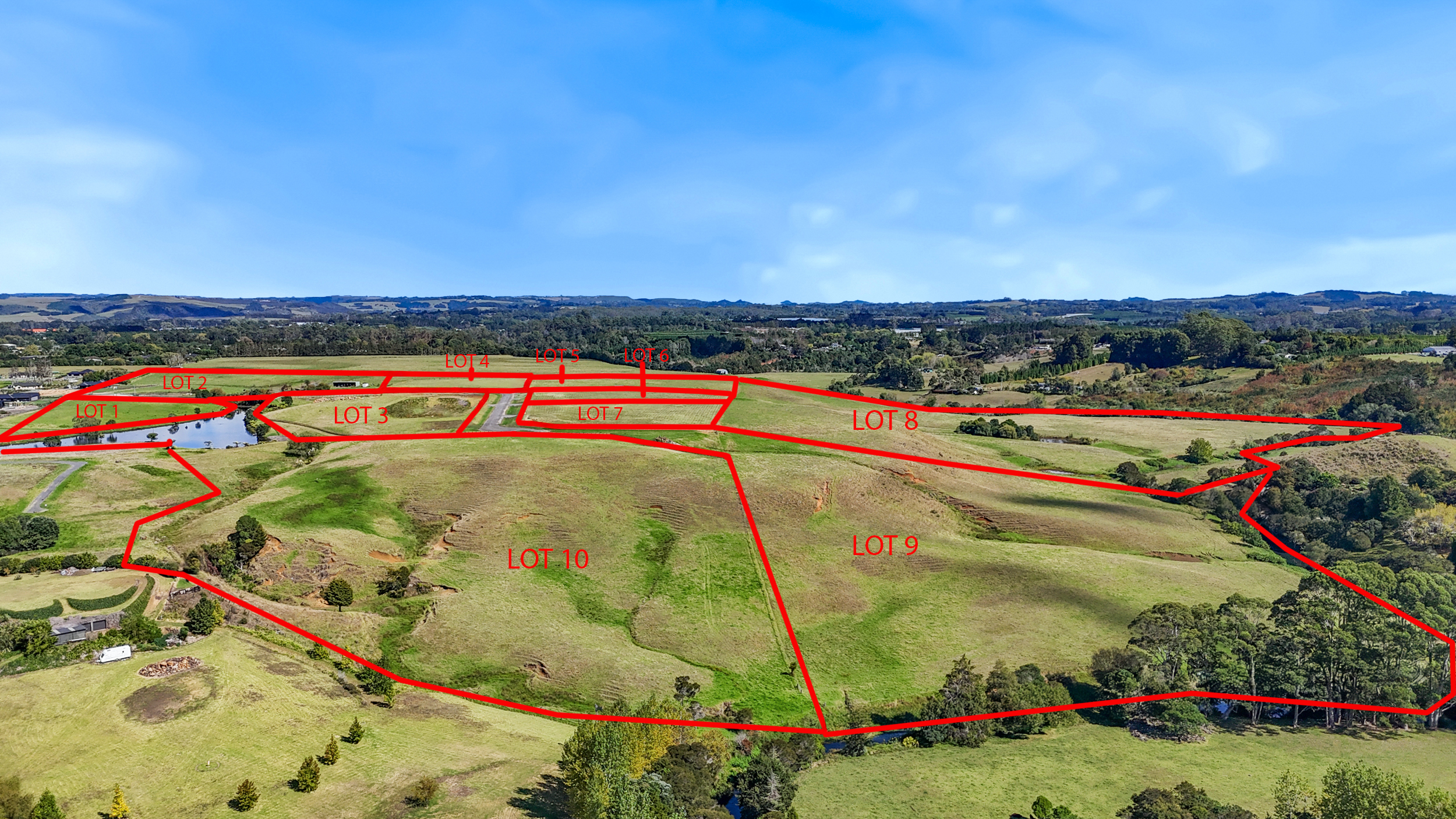 Subdividable land close to town