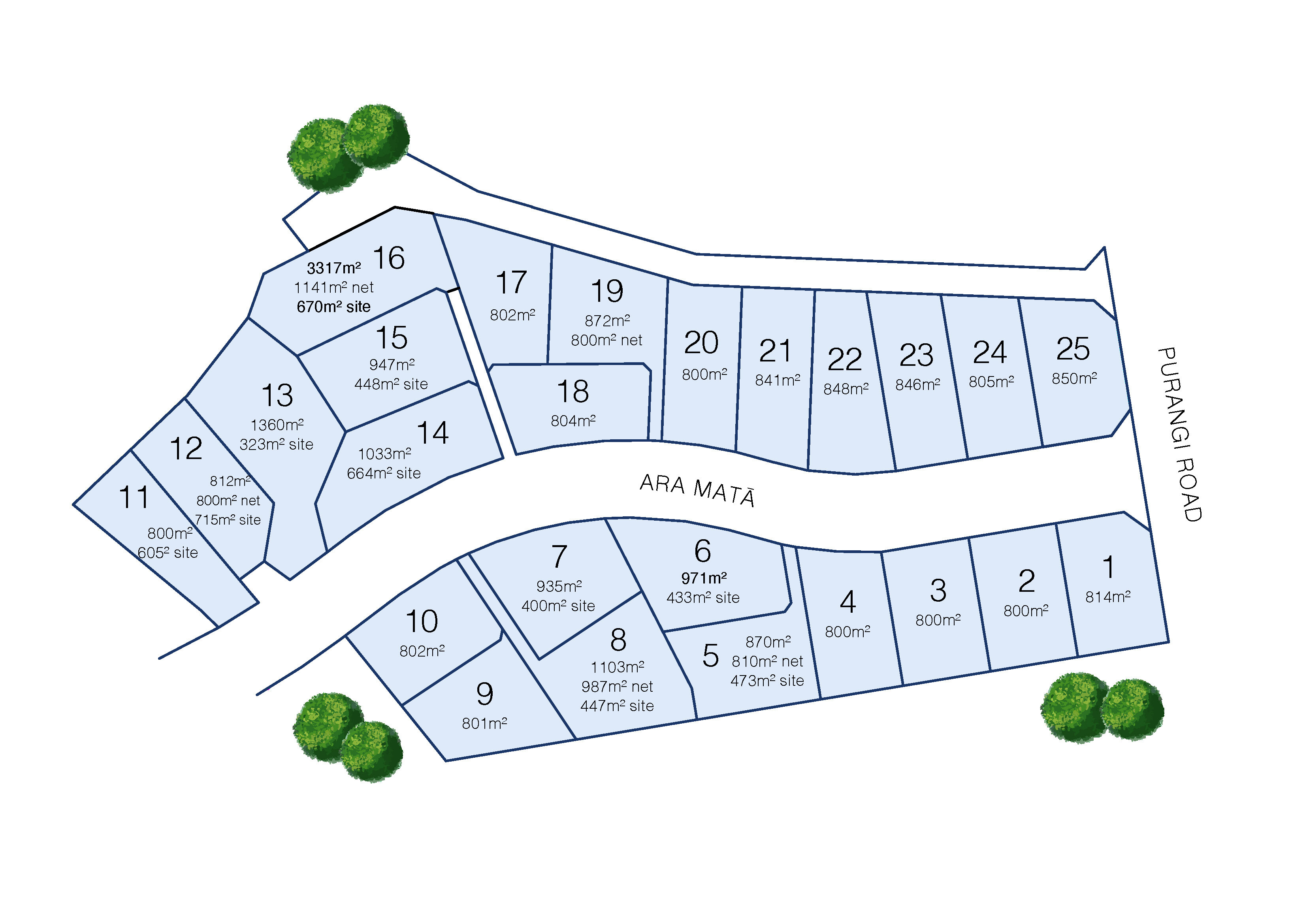 Ara Matā - Residential Sections - Awaiting Title